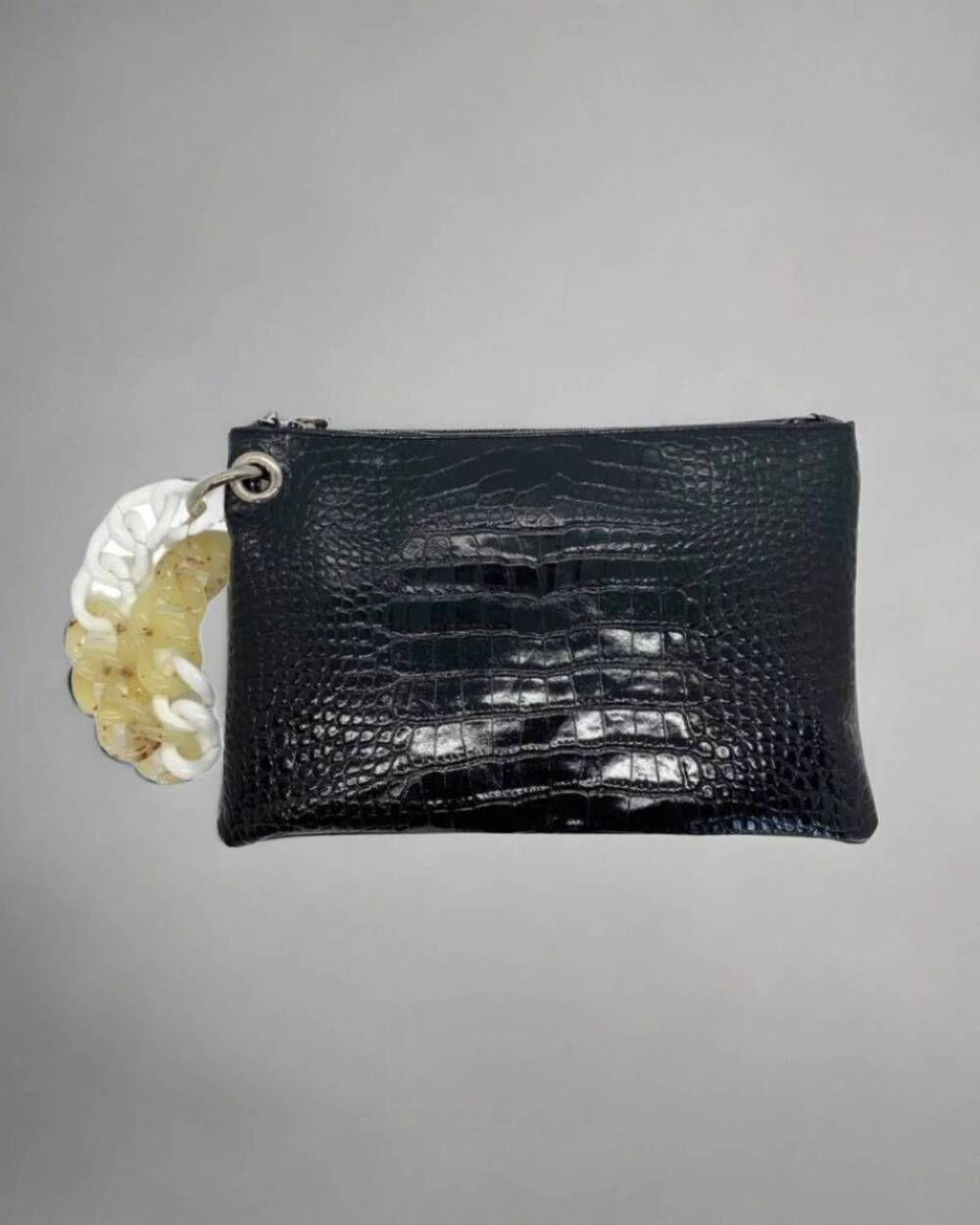 NEW BERGE women's armonia wristlet in black